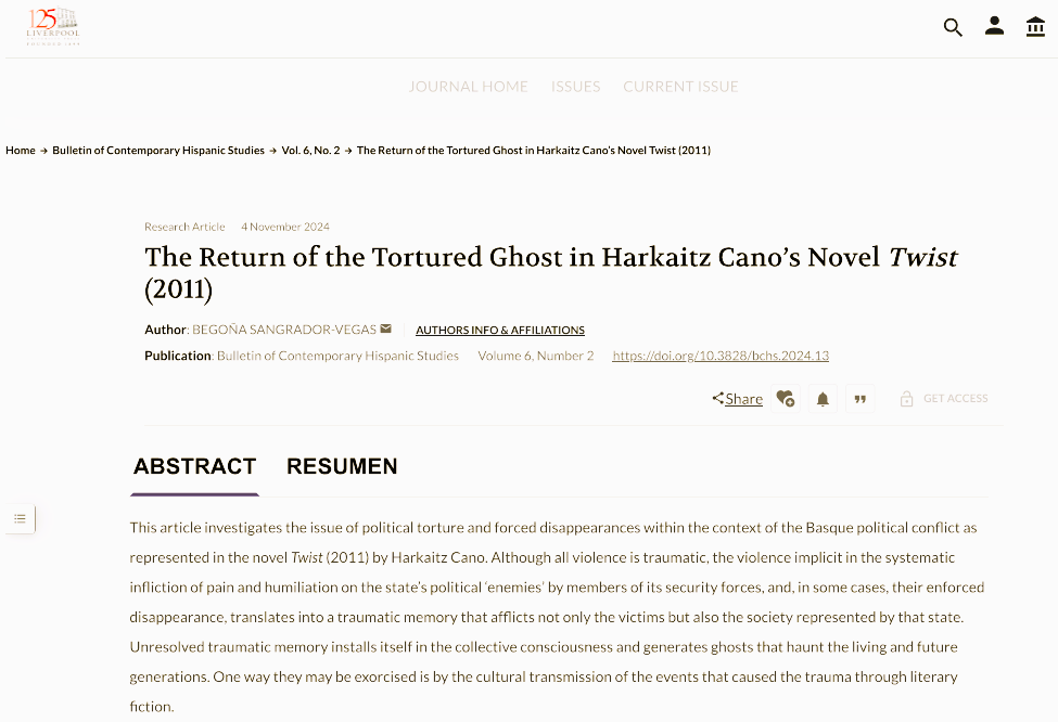 article foreground